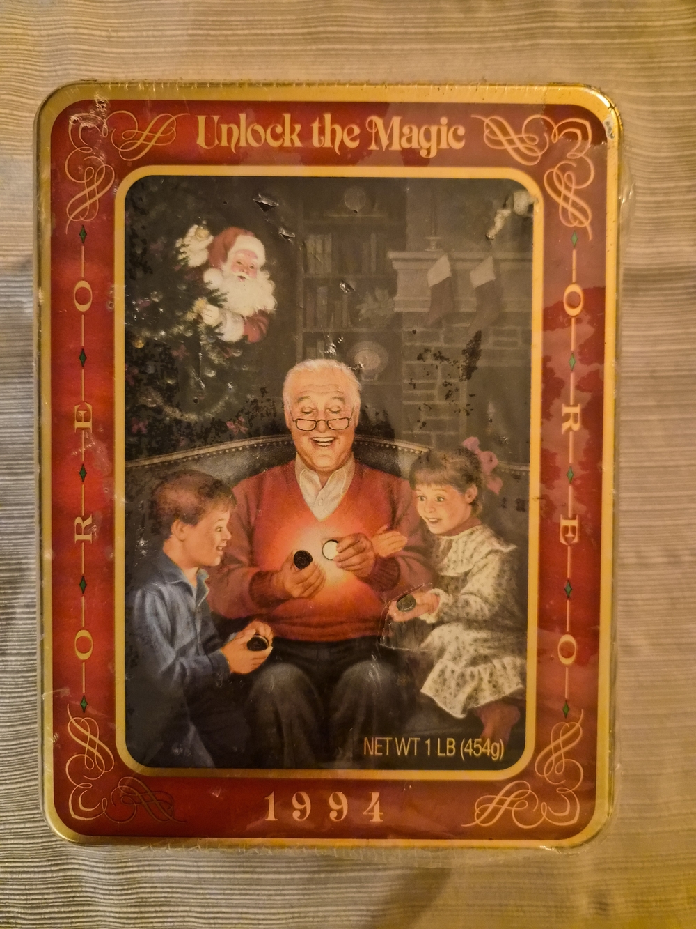 Unlock the Magic 1994 Holiday Tin - Unopened